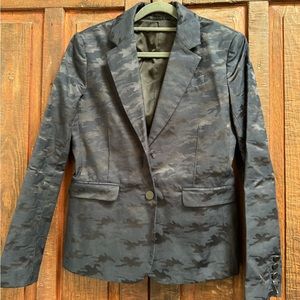 ATM Navy Camo Blazer Size 6